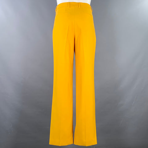 BURBERRY SS23 Size 40 Yellow Wool Double Breasted Suit