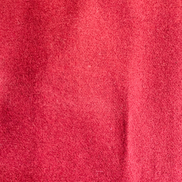 RUE SOPHIE Size M Burgundy Wool Blend Strapless Top Pencil Skirt Set