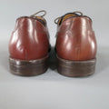 BRUNELLO CUCINELLI Size 8 Brown Leather Cap-toe Lace Up BRUNELLO CUCINELLI