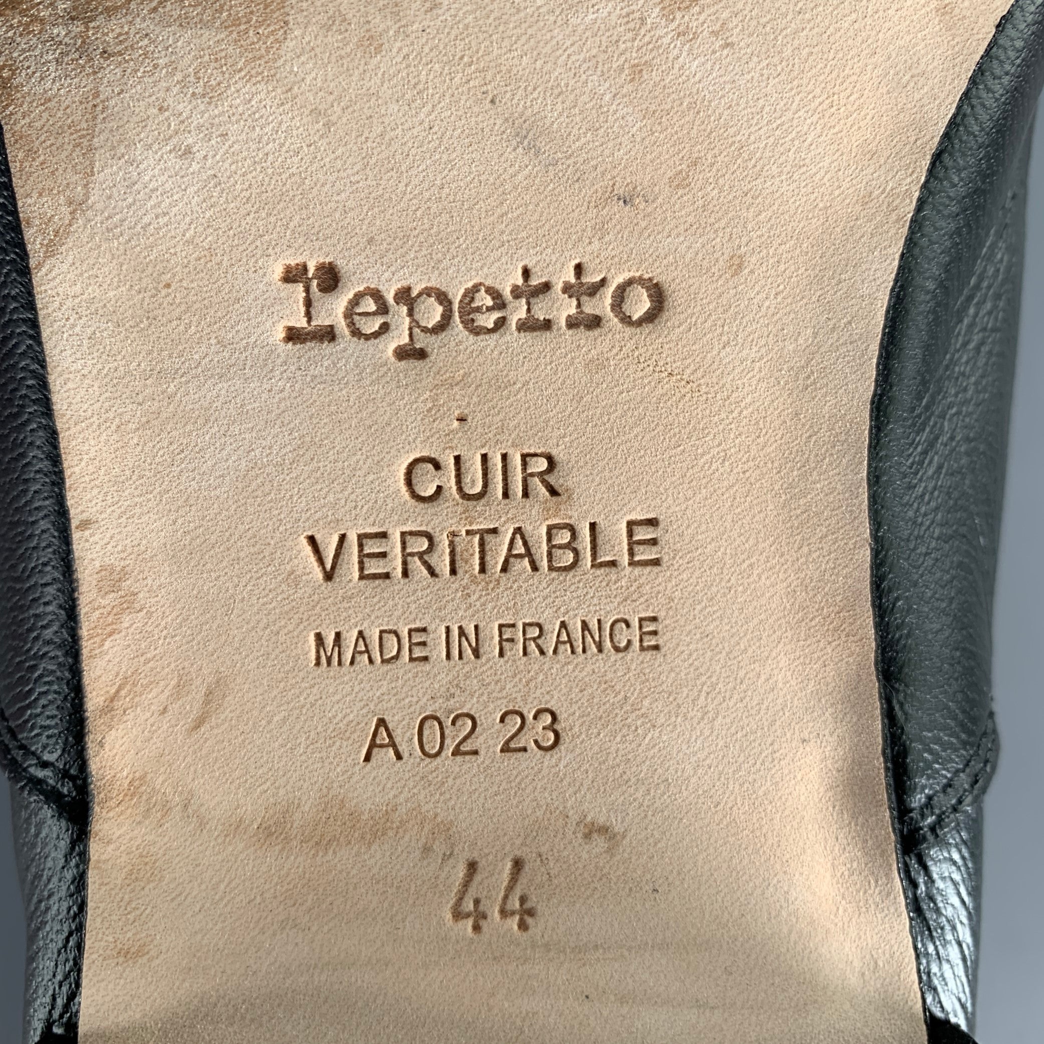 REPETTO Size 11 Black Leather Oxford Lace-Up Shoes – Sui Generis