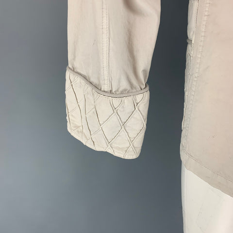 VIKTOR &amp; ROLF Taille 36 Veste à bouton unique en coton blanc cassé