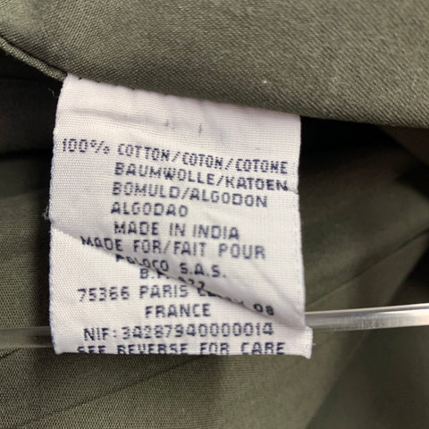 RALPH LAUREN Size L Blake Green Olive Cotton Button Down Long Sleeve Shirt