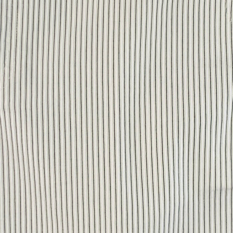 BONOBOS Size 32 White Blue Green Stripe Flat Front Casual Pants