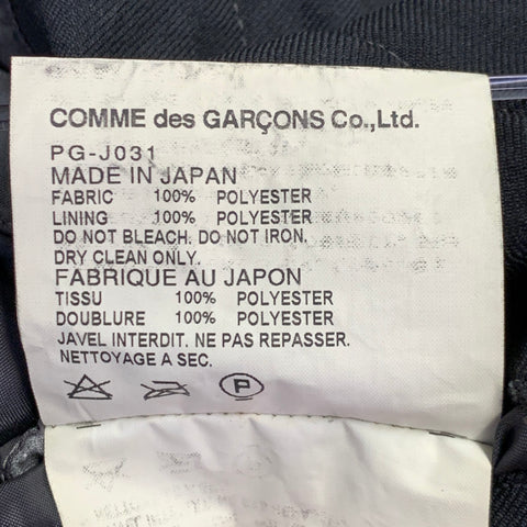COMME des GARCONS HOMME PLUS Size S Black Skull Polyester Sport Coat