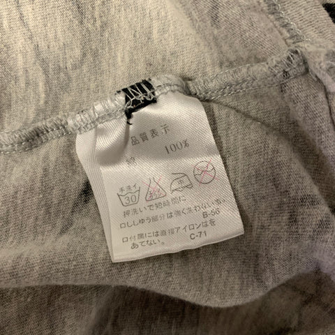 MAISON MARGIELA Size S Grey Black Sunglasses Cotton Scoop Neck T Shirt