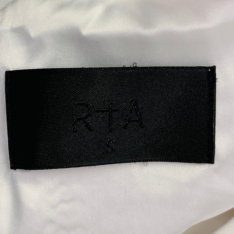 T-shirt long RtA en mélange de polyester à sequins blanc, taille S