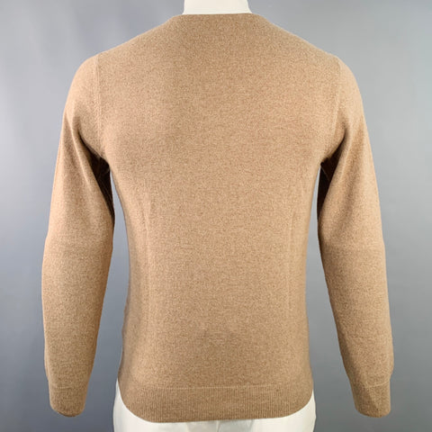 MAISON MARTIN MARGIELA 2012 Size L Camel Cashmere V-Neck Pullover