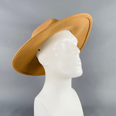 Chapeau Western VINTAGE en Feutre Mélange Laine de Chameau