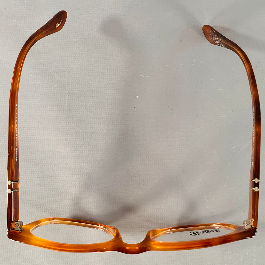 PERSOL Terra di Siena Orange Tortoiseshell Acetate Frames