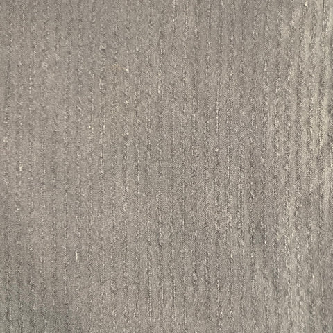 MICHAEL BASTIAN Size 32 Grey Seersucker Cotton Tapered Casual Pants
