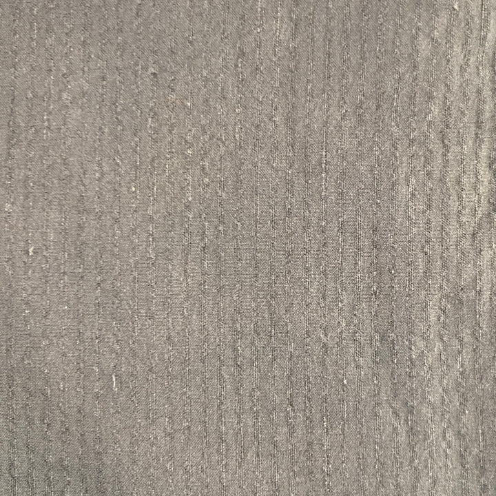 MICHAEL BASTIAN Size 32 Grey Seersucker Cotton Tapered Casual Pants