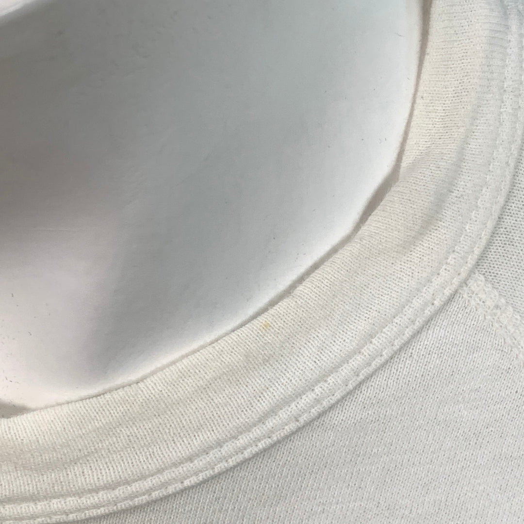 JAMES PERSE Size S White Cotton Crew Neck Sweatshirt