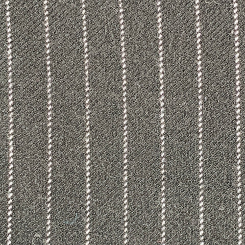 FITH Size S Black White Pinstripe Polyester Blend Elastic Waistband Dress Pants