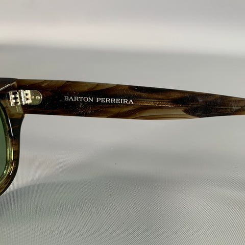 BARTON PERREIRA Brown Tortoise Sunglasses & Eyewear
