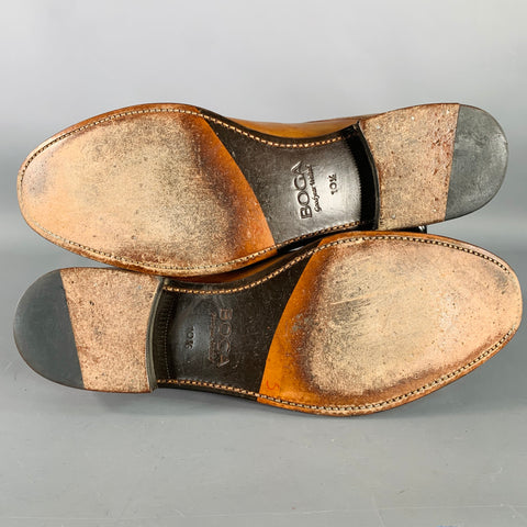 BOGA Size 11.5 Leather Derby Lace-Up Shoes
