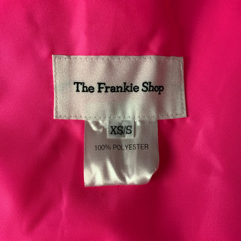 THE FRANKIE SHOP Size XS/S Pink Polyester Shirt Jacket Shirt