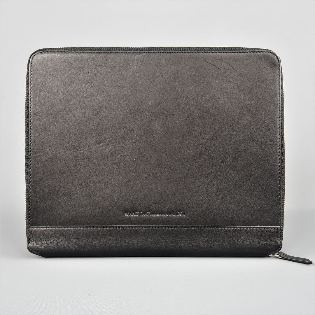 WANT by LES ESSENTIELS DE LA VIE Funda para tableta iPad de cuero negro