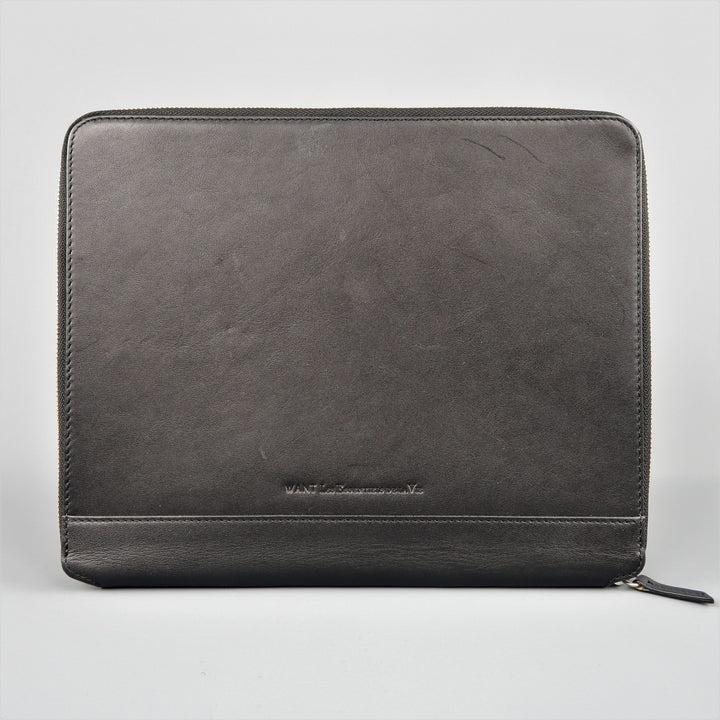 WANT by LES ESSENTIELS DE LA VIE Funda para tableta iPad de cuero negro