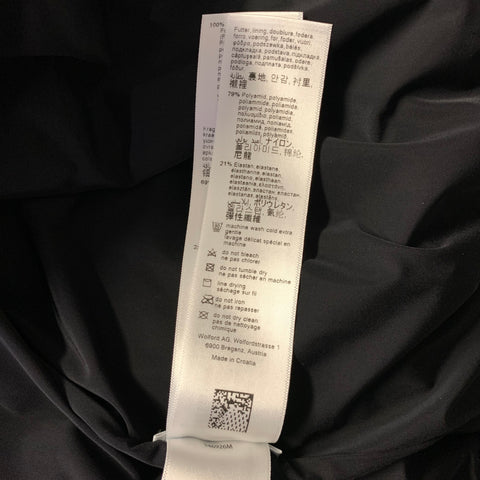 WOLFORD Size S Black Polyester Jacket Outdoor