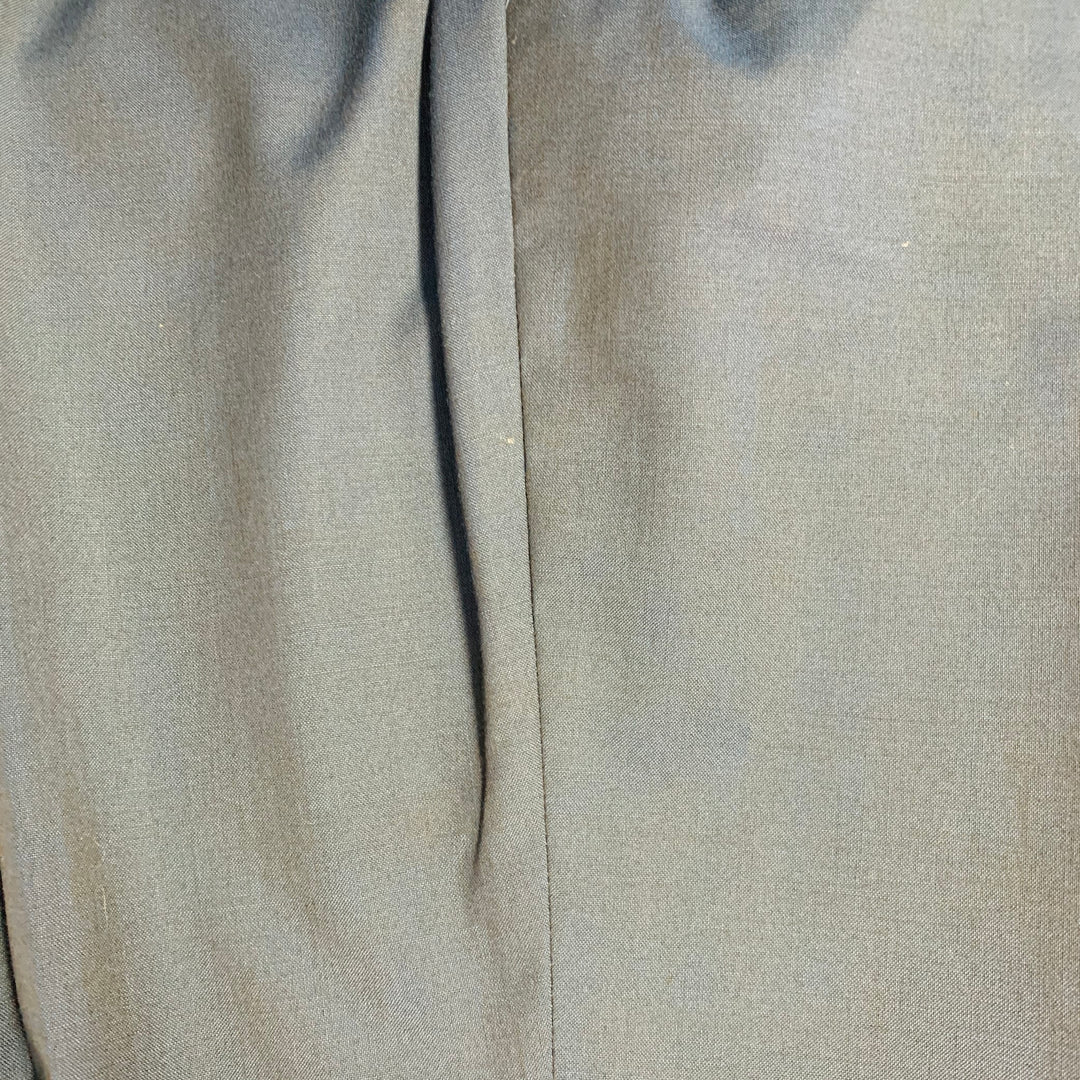 THE KOOPLES Size S Navy Wool Fitted Single Breasted Peak Lapel Suit