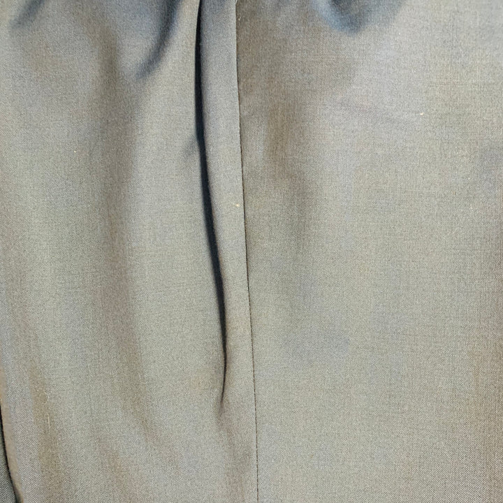 THE KOOPLES Size S Navy Wool Fitted Single Breasted Peak Lapel Suit