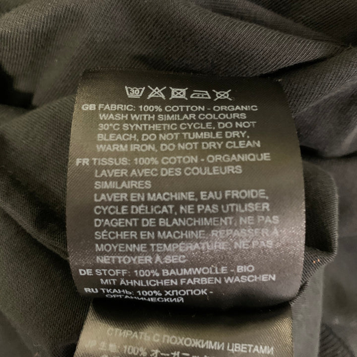TOTEME Size L Black Cotton Sleeveless Long Dress