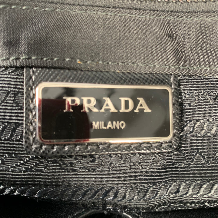PRADA Black Nylon Messenger Bags