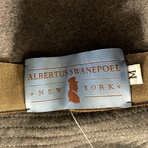 ALBERTUS SWANEPOEL Grey Navy Felt Hats
