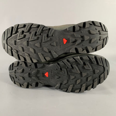 SALOMON Size 7 -Outpro Matryx- Black Purple Polyamide Blend Slip On Sneakers