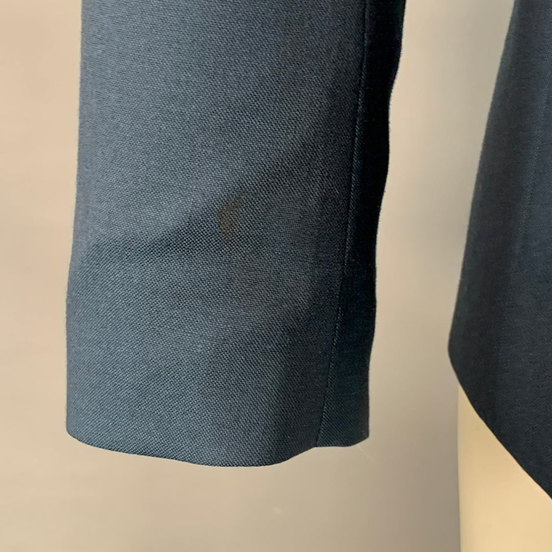 MARC JACOBS Size 38 Navy Wool Notch Lapel Sport Coat