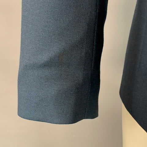 MARC JACOBS Size 38 Navy Wool Notch Lapel Sport Coat