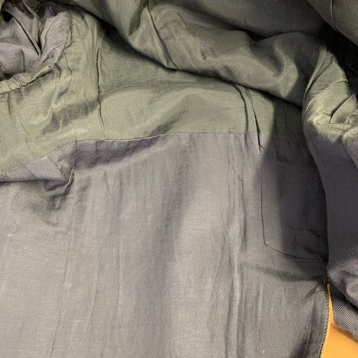 WOOSTER + LARDINI Size 40 Regular Tan Wool Notch Lapel Sport Coat