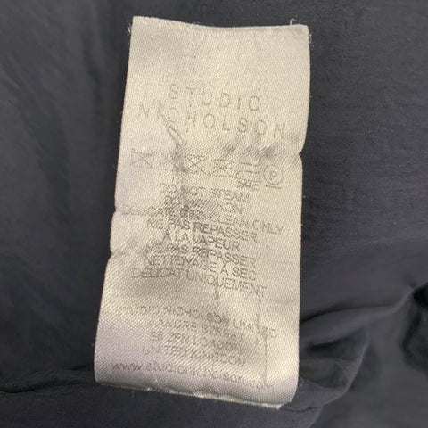 STUDIO NICHOLSON Size 0 Grey Charcoal Polyamide Padded Jacket