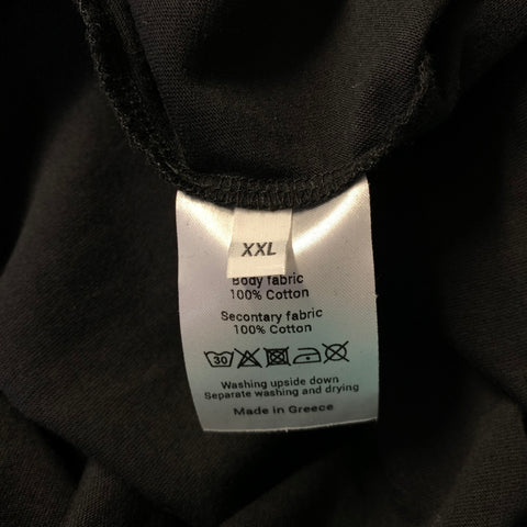 RANDOM IDENTITIES Size XXL Black Cotton Crew Neck Pullover