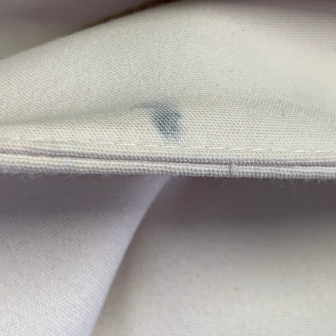 AKRIS Size 2 Cream Wool Blend Tapered Side Zipper Dress Pants