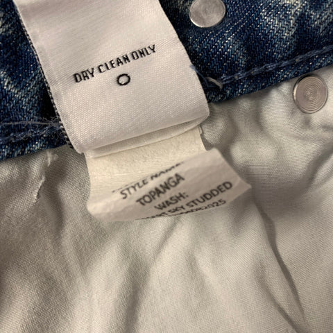 RAILS Size 27 Blue Denim Straight Jeans