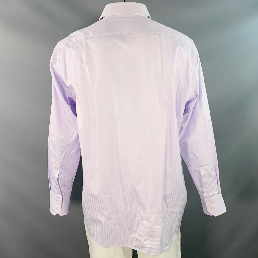 BOSS by HUGO BOSS Size XXL Purple Lavender Stripe Cotton Long Sleeve S –  Sui Generis Designer Consignment
