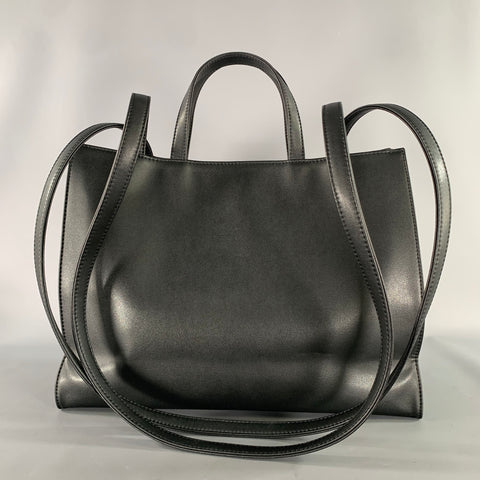 TELFAR Black Logo Polyester Cross Body Bags