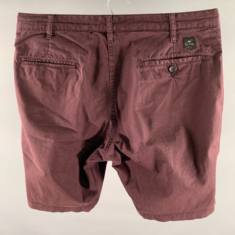 PS by PAUL SMITH Size 30 Purple Cotton Chino Shorts