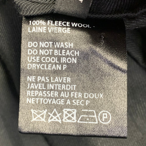 HAIDER ACKERMANN Taille 36 Costume en Laine Bleu Roi à Revers Cranté