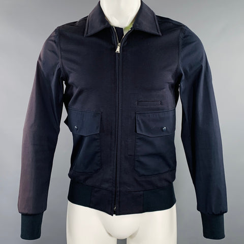 OVER ALL MASTER CLOTH SS14 Size XS Black Cotton Blend Bomber Jacket