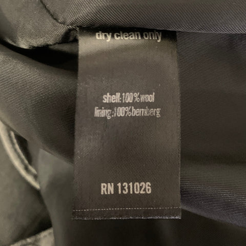 ONASSIS Size 42 Grey Wool 2 Piece Vest Trouser Set