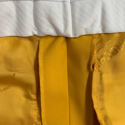 BURBERRY SS23 Size 36 Yellow Wool Double Breasted Suit