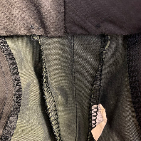 BOSS by HUGO BOSS Size 32 Green Iridescent Cotton Pleated Zip Fly Dress Pants