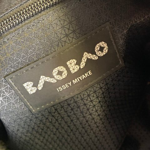 BOA BOA ISSEY MIYAKE Black Triangle Cross Body Bag
