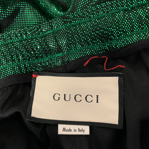 GUCCI Size XXL Green Side Stripe Acetate Blend Cruise Tracksuit