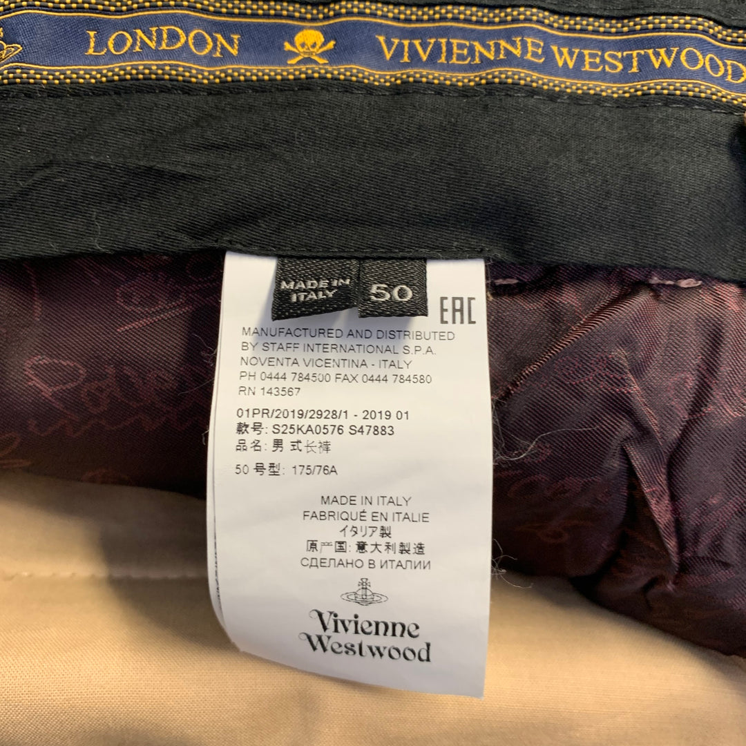 VIVIENNE WESTWOOD Size 34 Brown Wool Dress Dress Pants