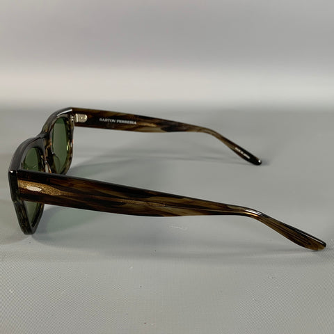 BARTON PERREIRA Brown Tortoise Sunglasses & Eyewear