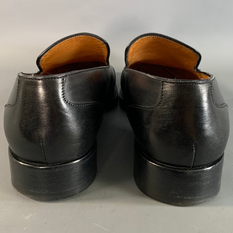 CERTO Size 10 Black Wingtip Leather Oxford Loafers