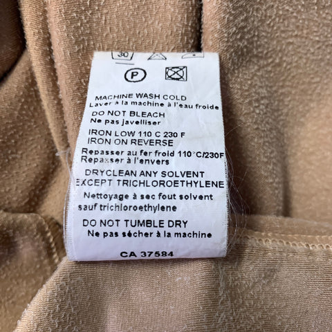 J.LINDEBERG Size L Camel Polyester Blend V Neck Pullover